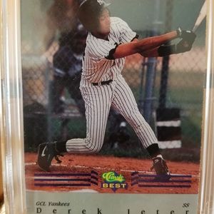 Graded 10 Derek Jeter Baseball Card